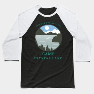 Camp Crystal Lake Summer Holiday 1984 Baseball T-Shirt